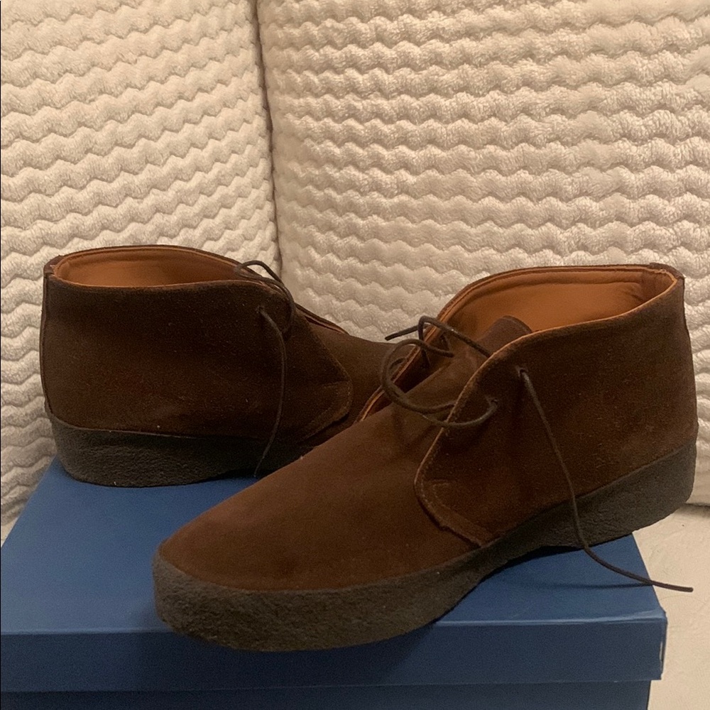 SANDERS | Brown Polo Snuff Suede Chukka Boot (GB9/US10)